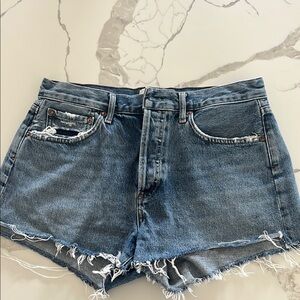 AGOLDE Denim Distressed Women's Shorts size 27